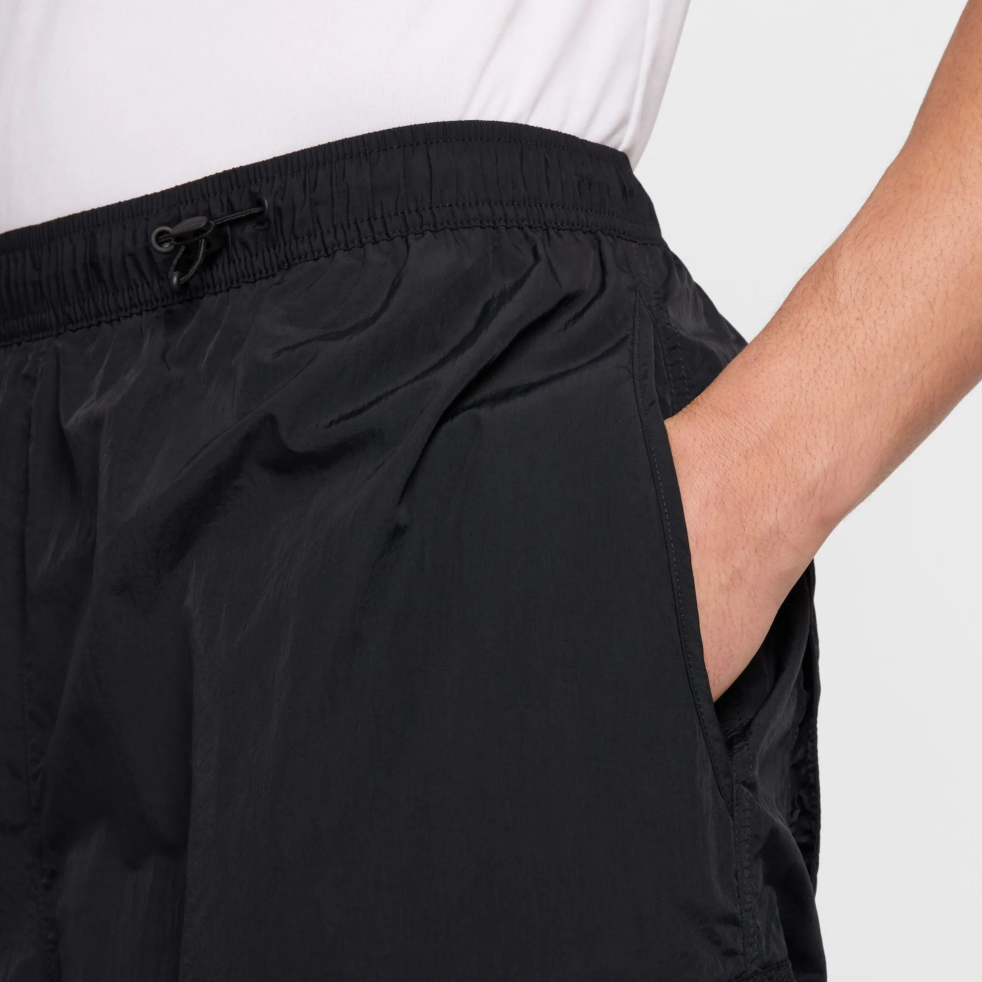 NIKE TECH WOVEN CARGO PANTS BLACK/BLACK