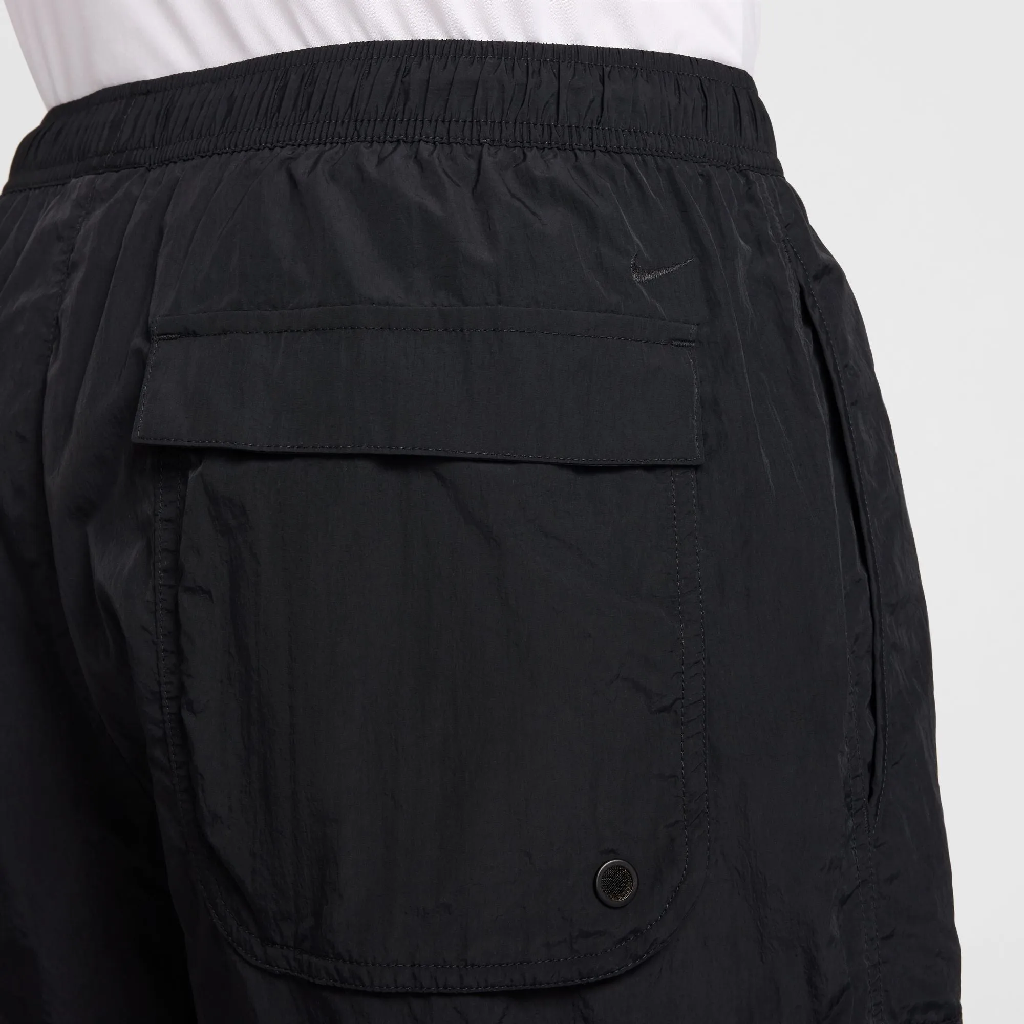 NIKE TECH WOVEN CARGO PANTS BLACK/BLACK
