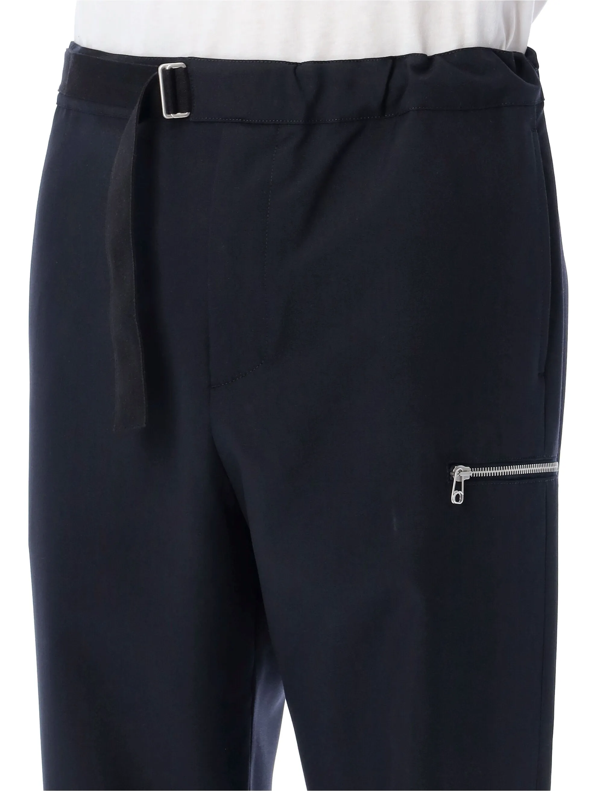 OAMC Regs Zip-Detailed Cropped Pants