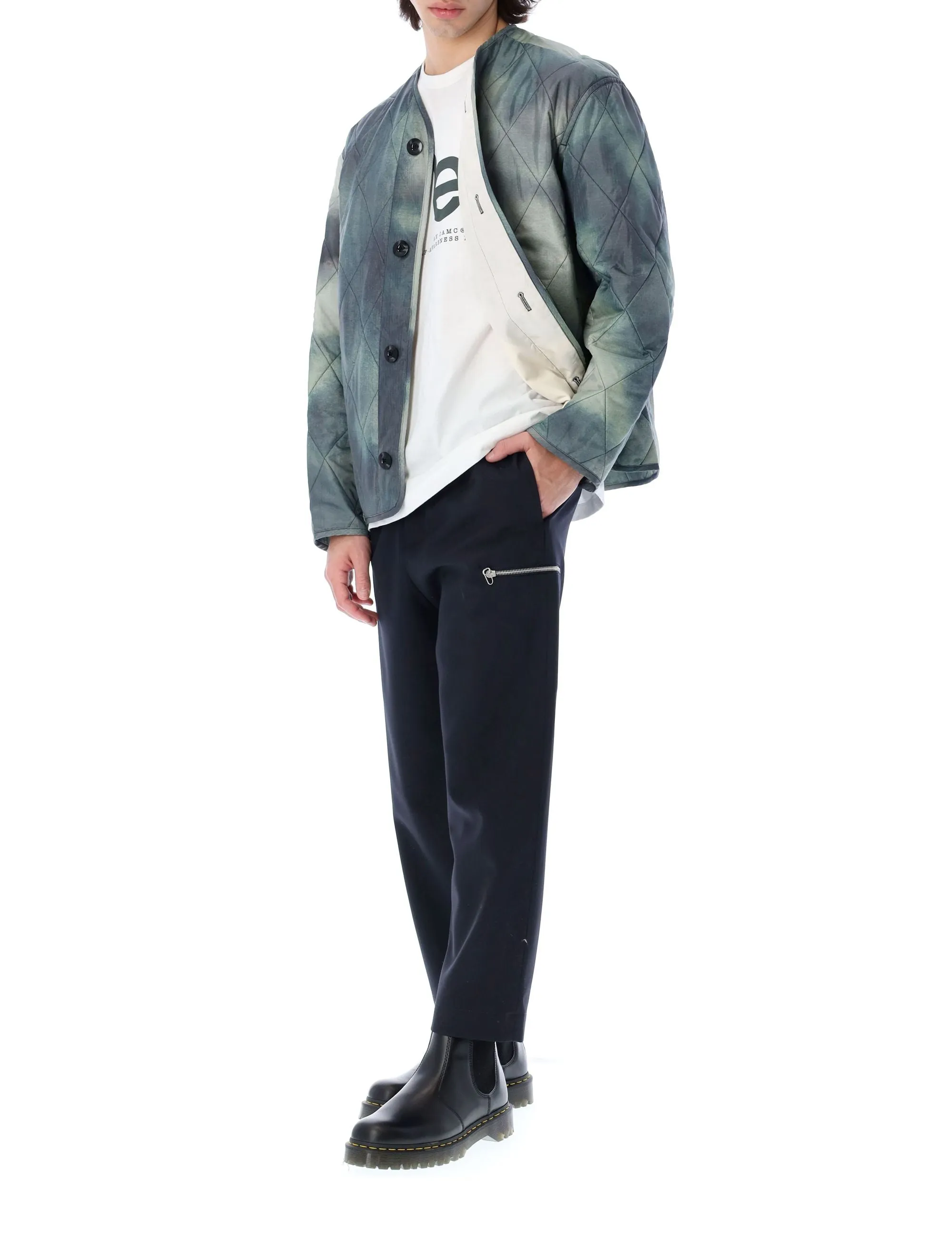 OAMC Regs Zip-Detailed Cropped Pants