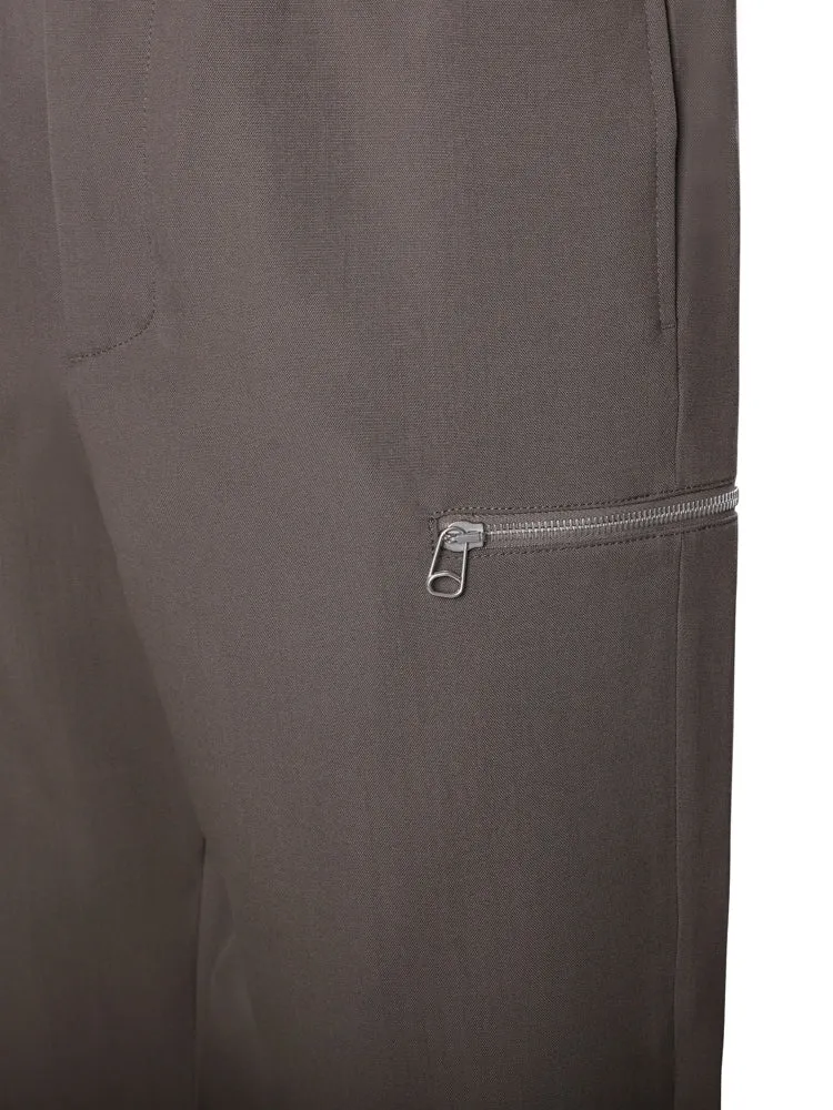 OAMC Regs Zip-Detailed Cropped Pants