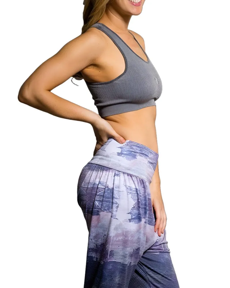 Onzie Seamless Stone Wash Bra 3071 Slate Grey