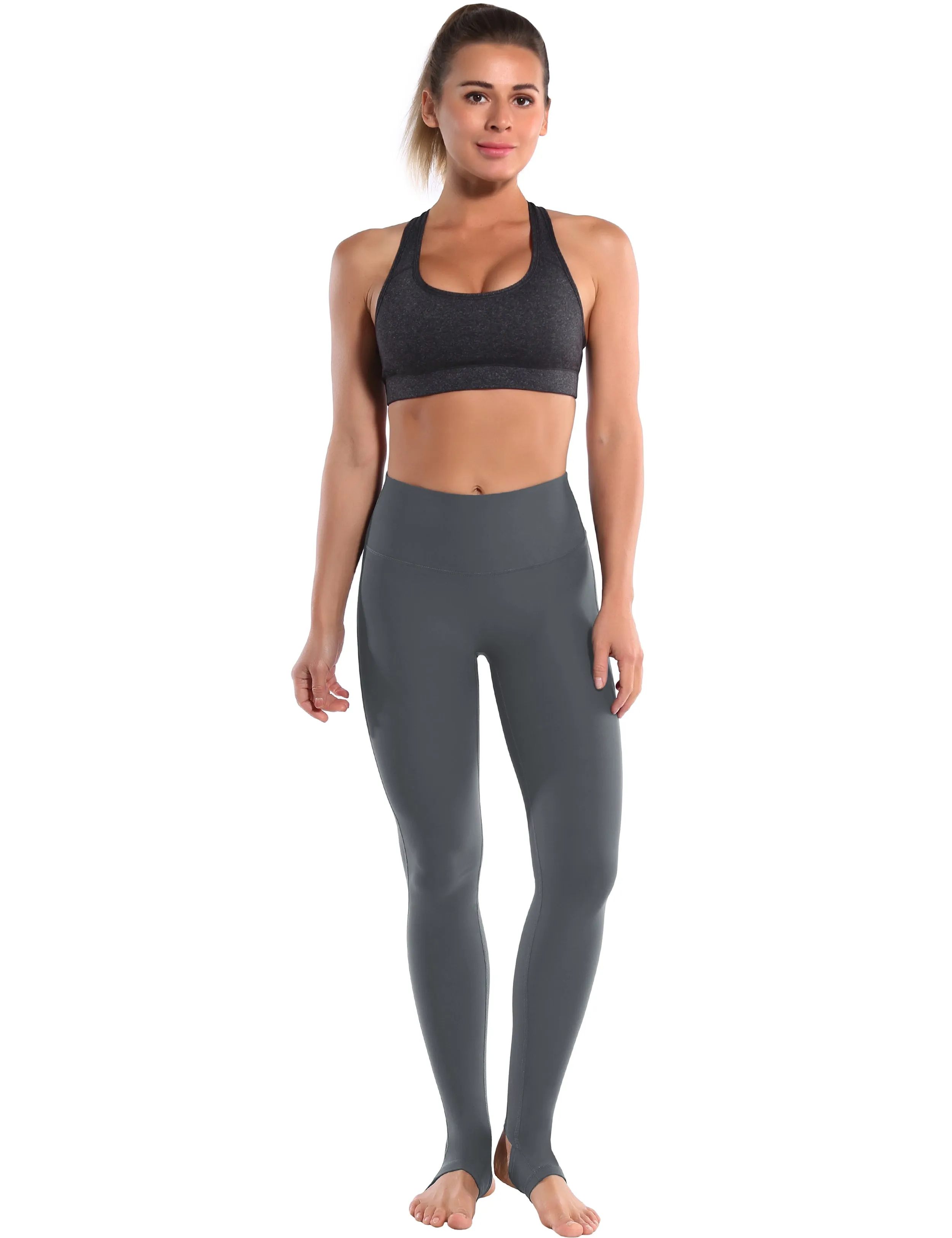Over the Heel Yoga Pants shadowcharcoal_yoga