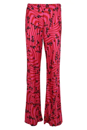 Philosophy Di Lorenzo Serafini Floral Printed Flared Pants