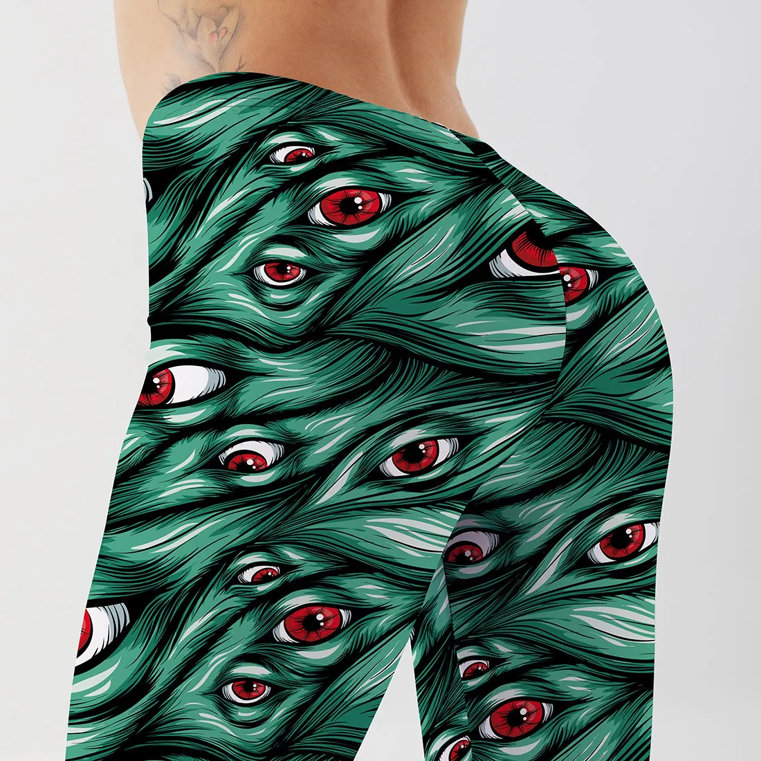Red Eyed Monster Leggings