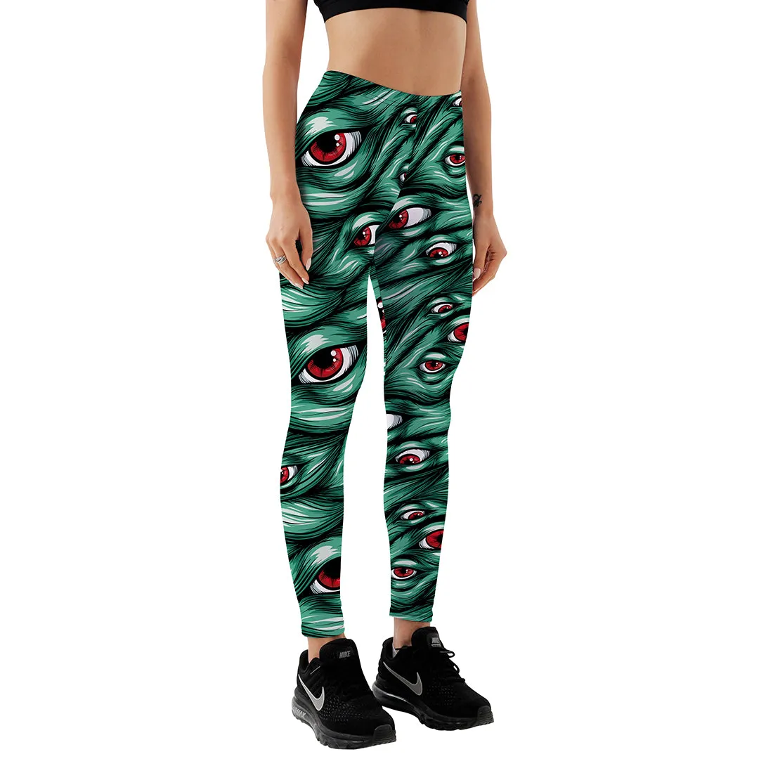 Red Eyed Monster Leggings