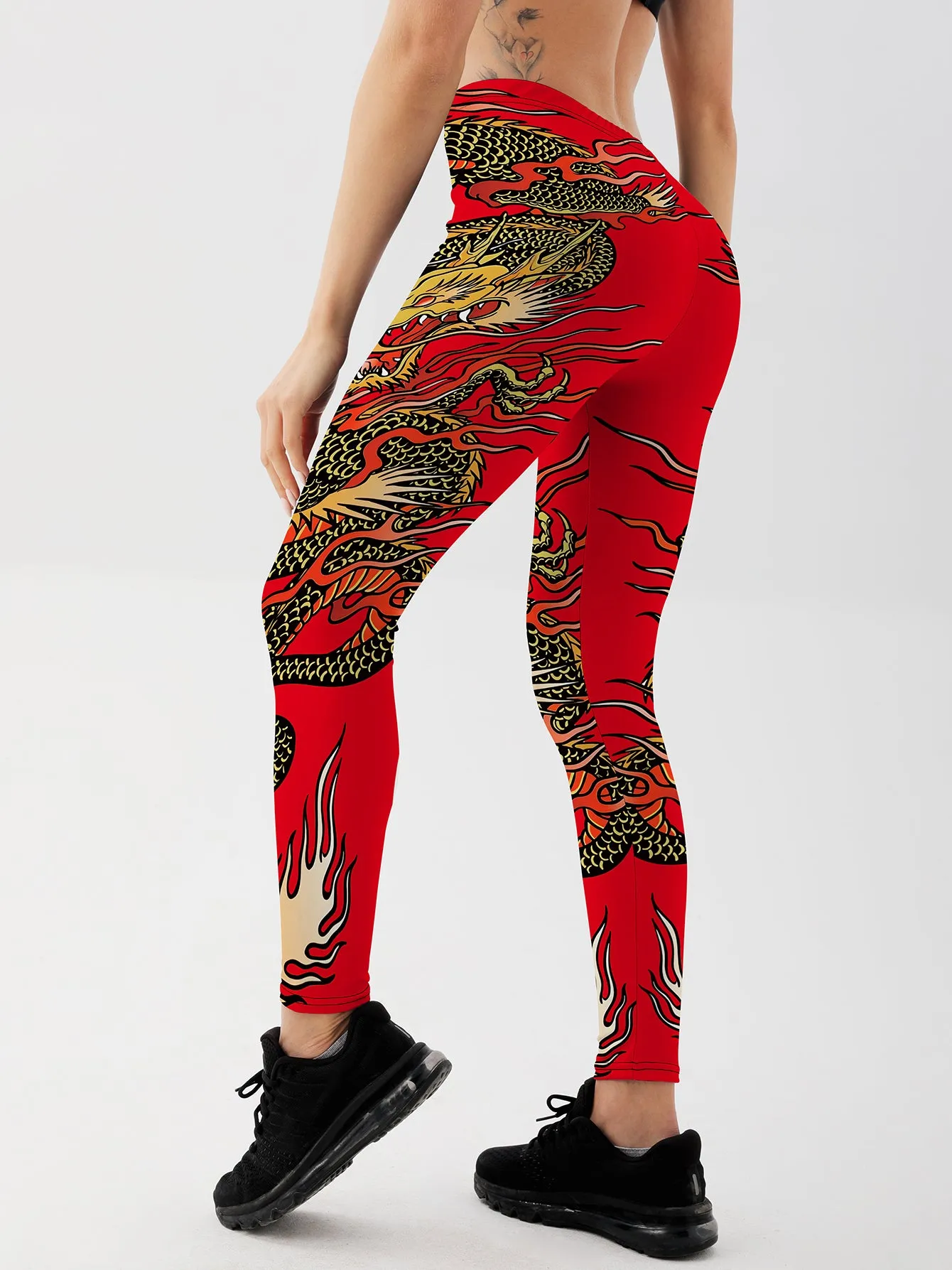 Red Queen Leggings