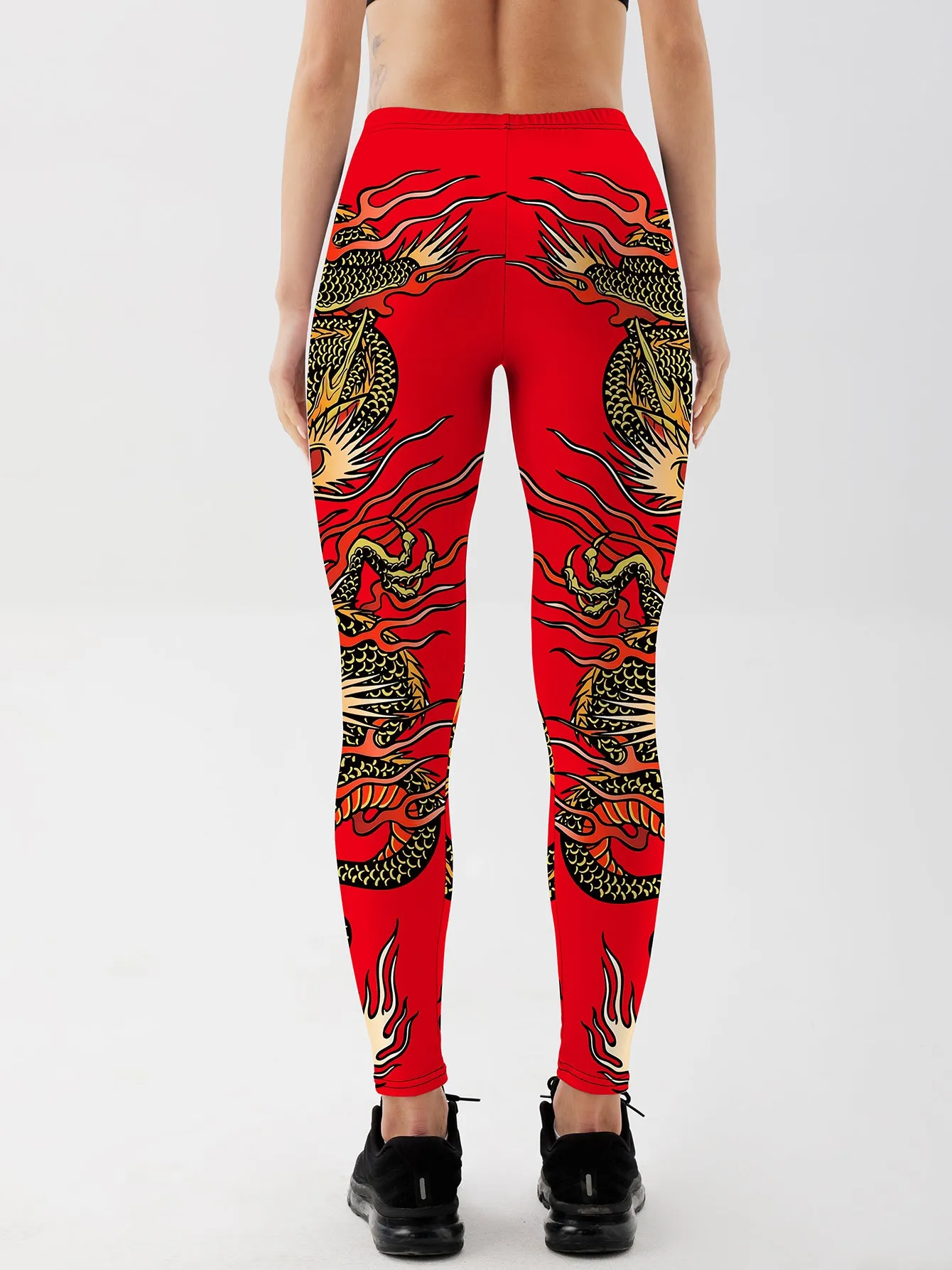 Red Queen Leggings