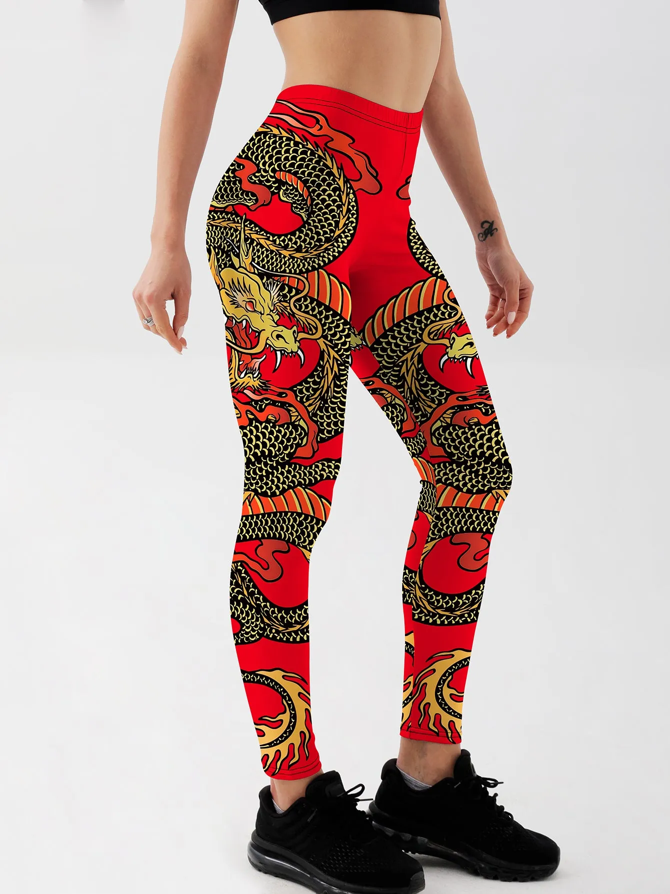 Red Queen Leggings
