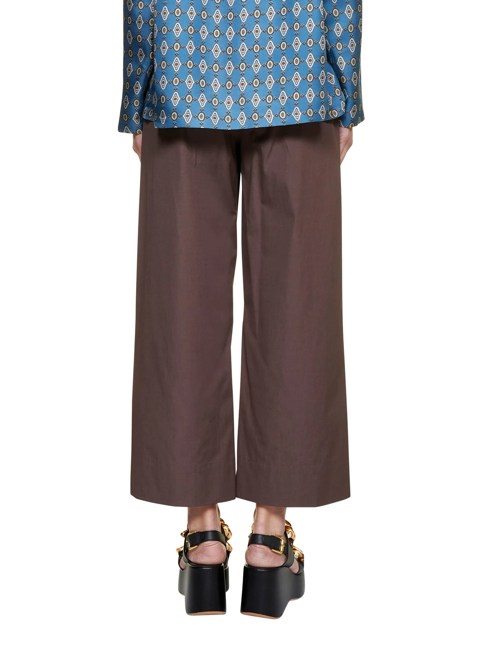 'S Max Mara Bronzo Cropped Pants