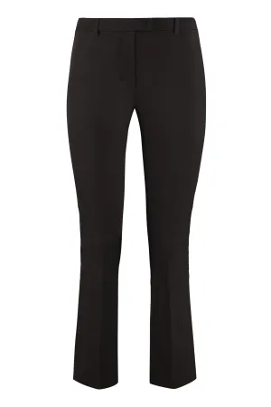 'S Max Mara Umanita Straight-Leg Cropped Trousers