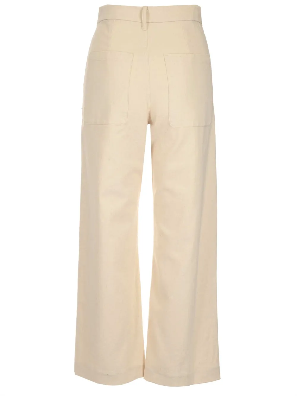 'S Max Mara Wide-Leg Cropped Trousers