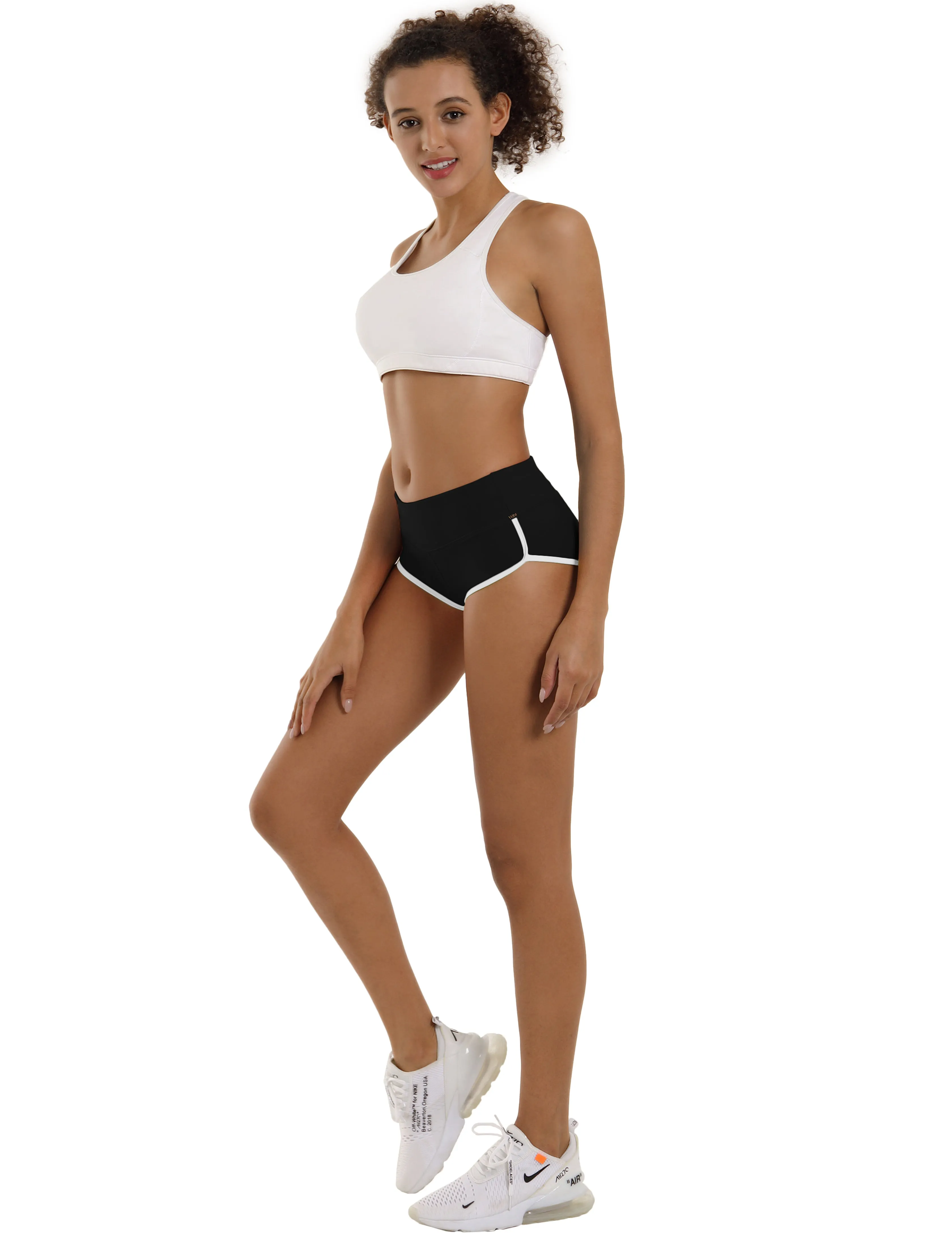 Sexy Booty Yoga Shorts black