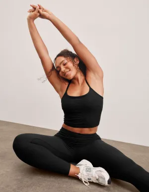 Spacedye Slim Racerback Cropped Tank