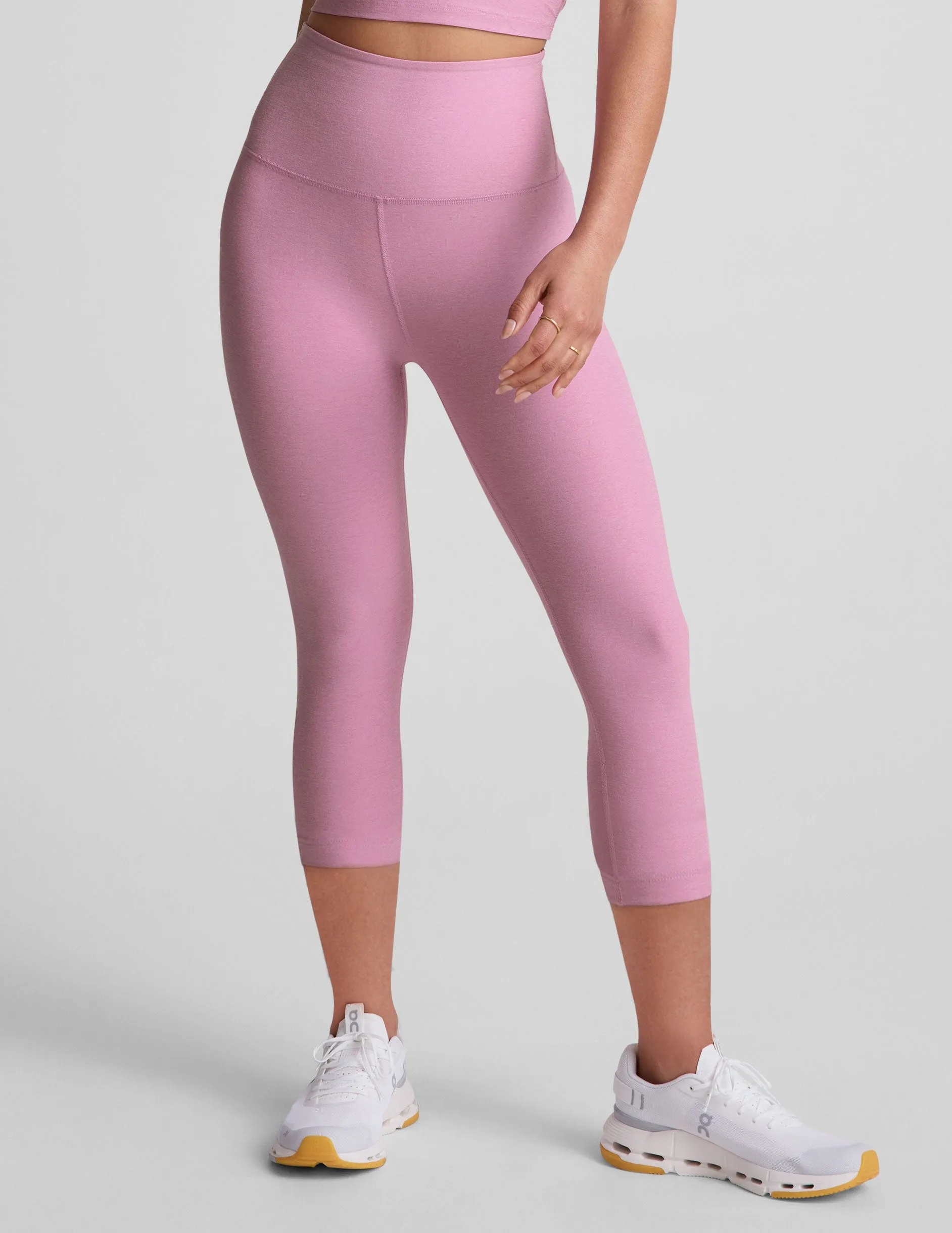 Spacedye Walk And Talk High Waisted Capri Legging