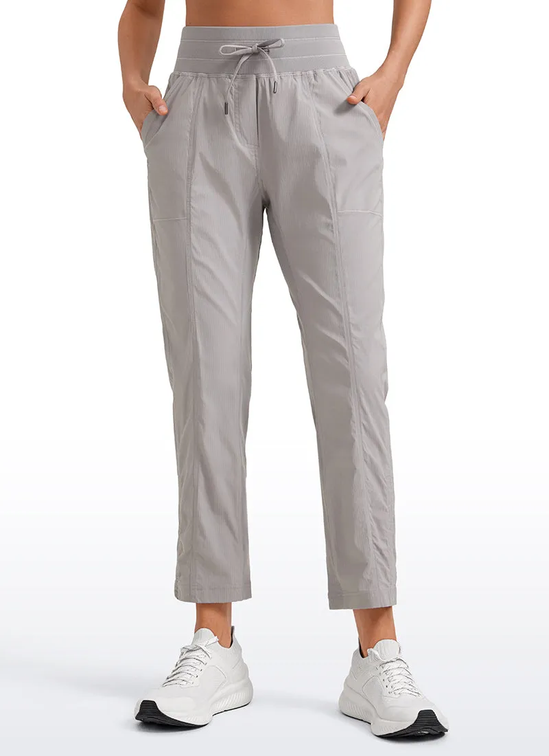 Striped Pants with Pockets 27''- Cinched Leg