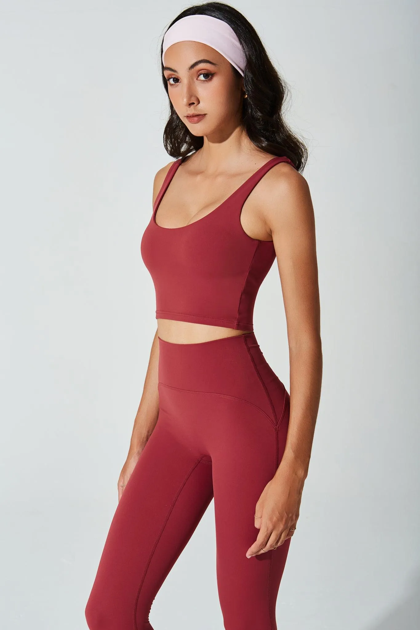 Taylor Cropped Tank - Winery