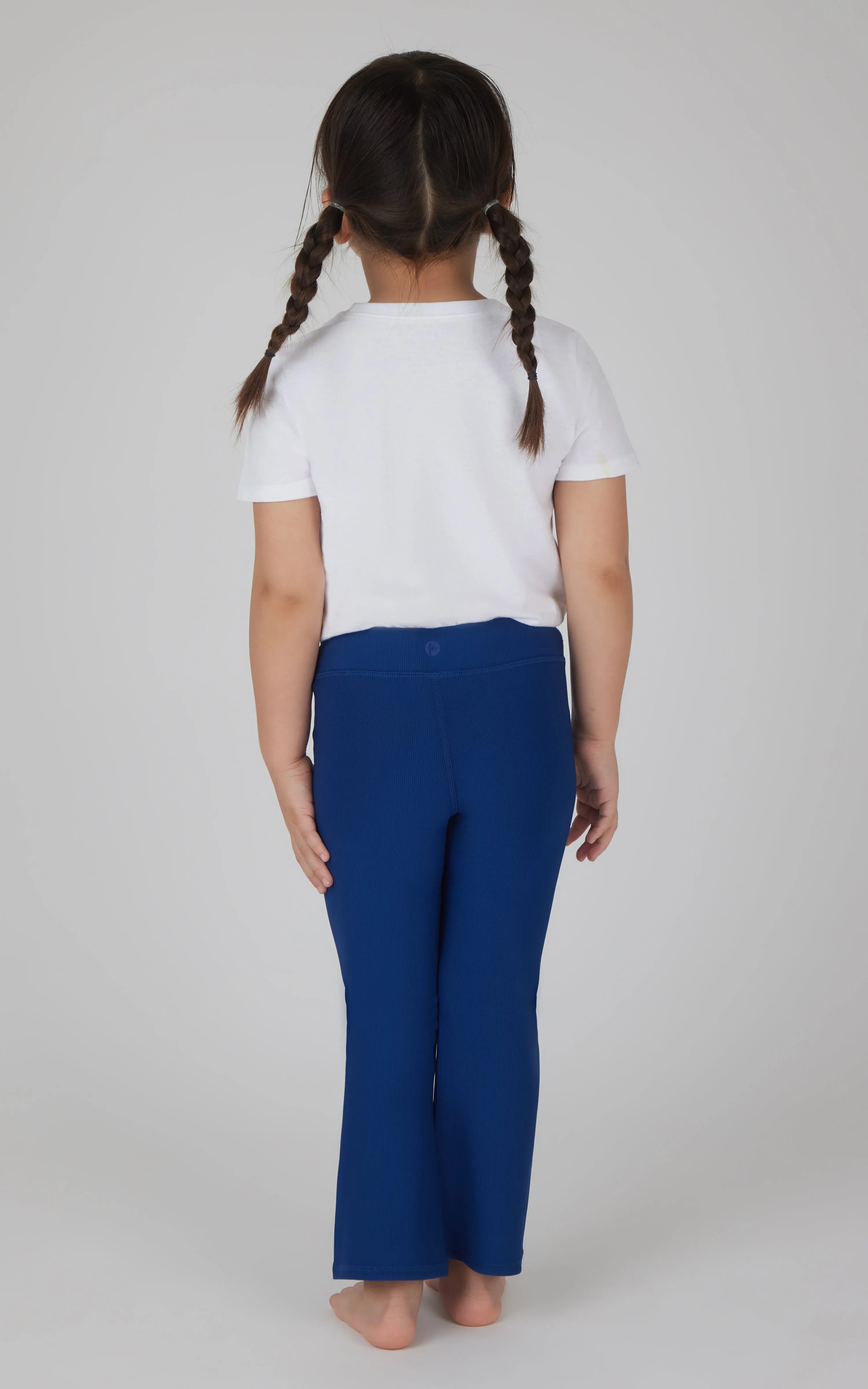 Toddler Girls 2 PK Ribbed Flared Pant