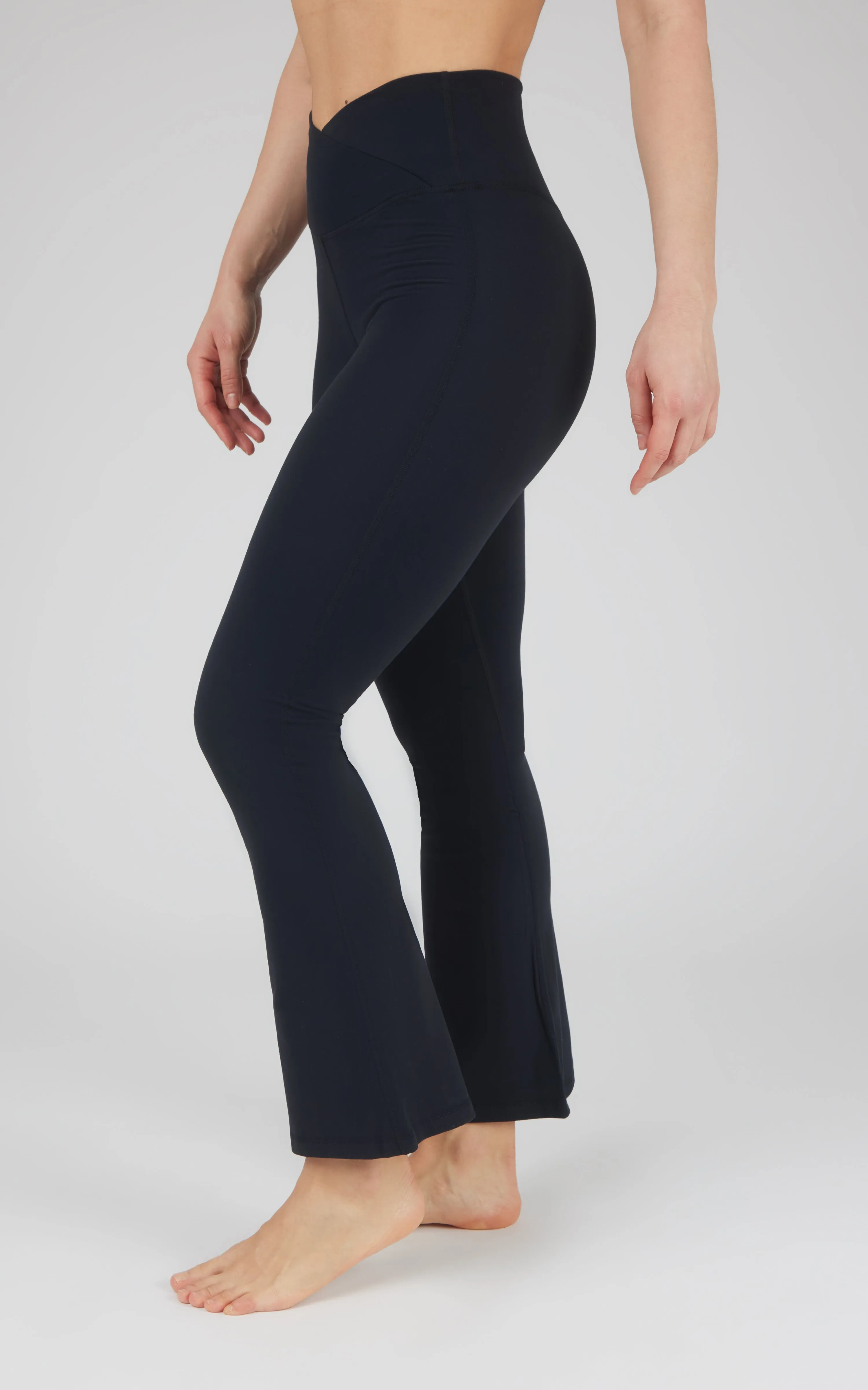 Ultra Lush Crossover Flared Leg Pant