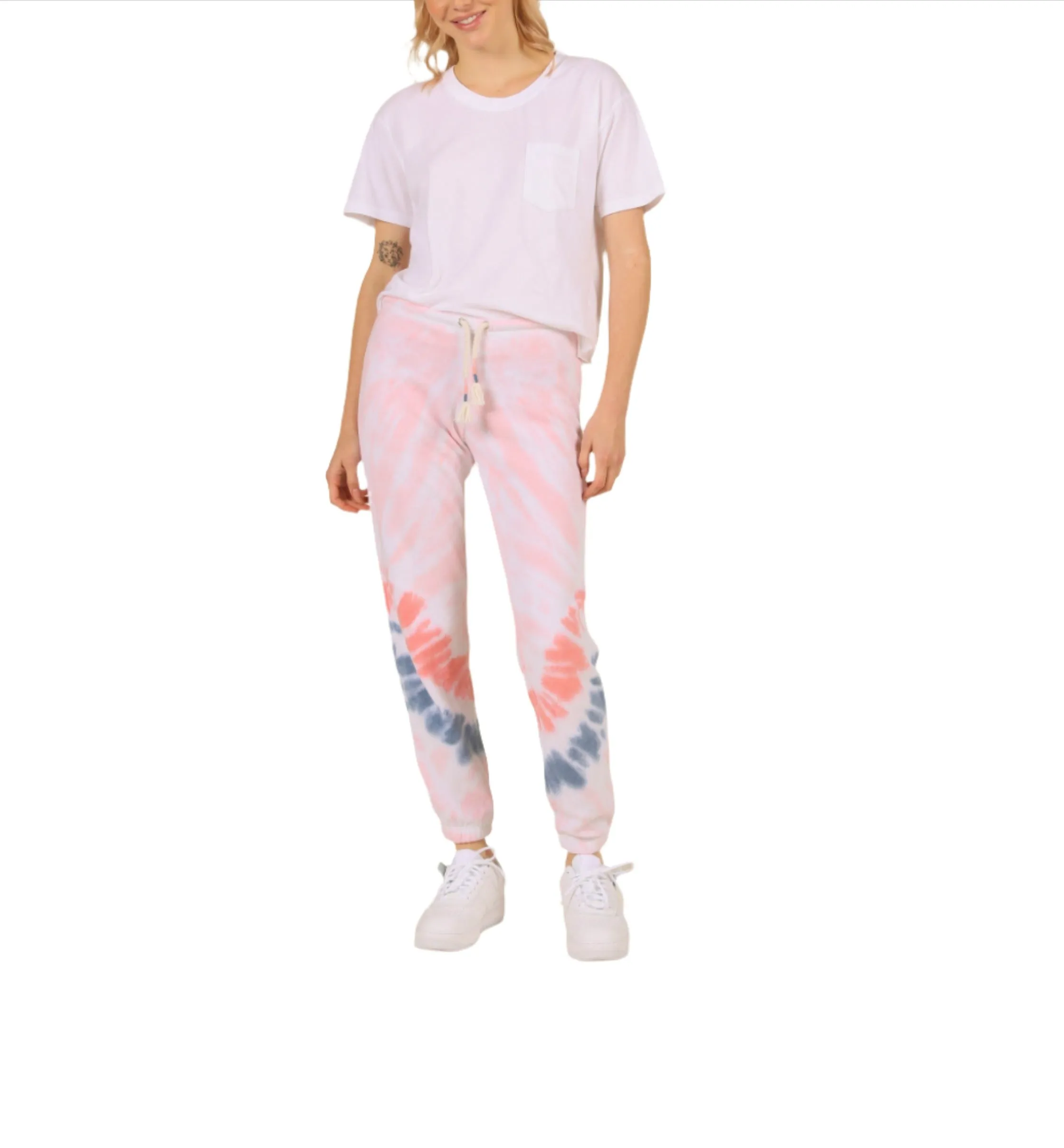 Vintage Havana/Ocean Drive Tie Dye Jogger OD8060 Flamingo