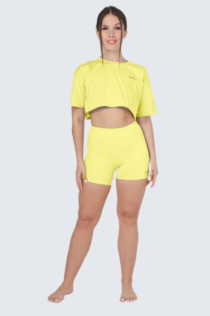 W SunSoft Flow Shorts 4" - Sunlight Glow