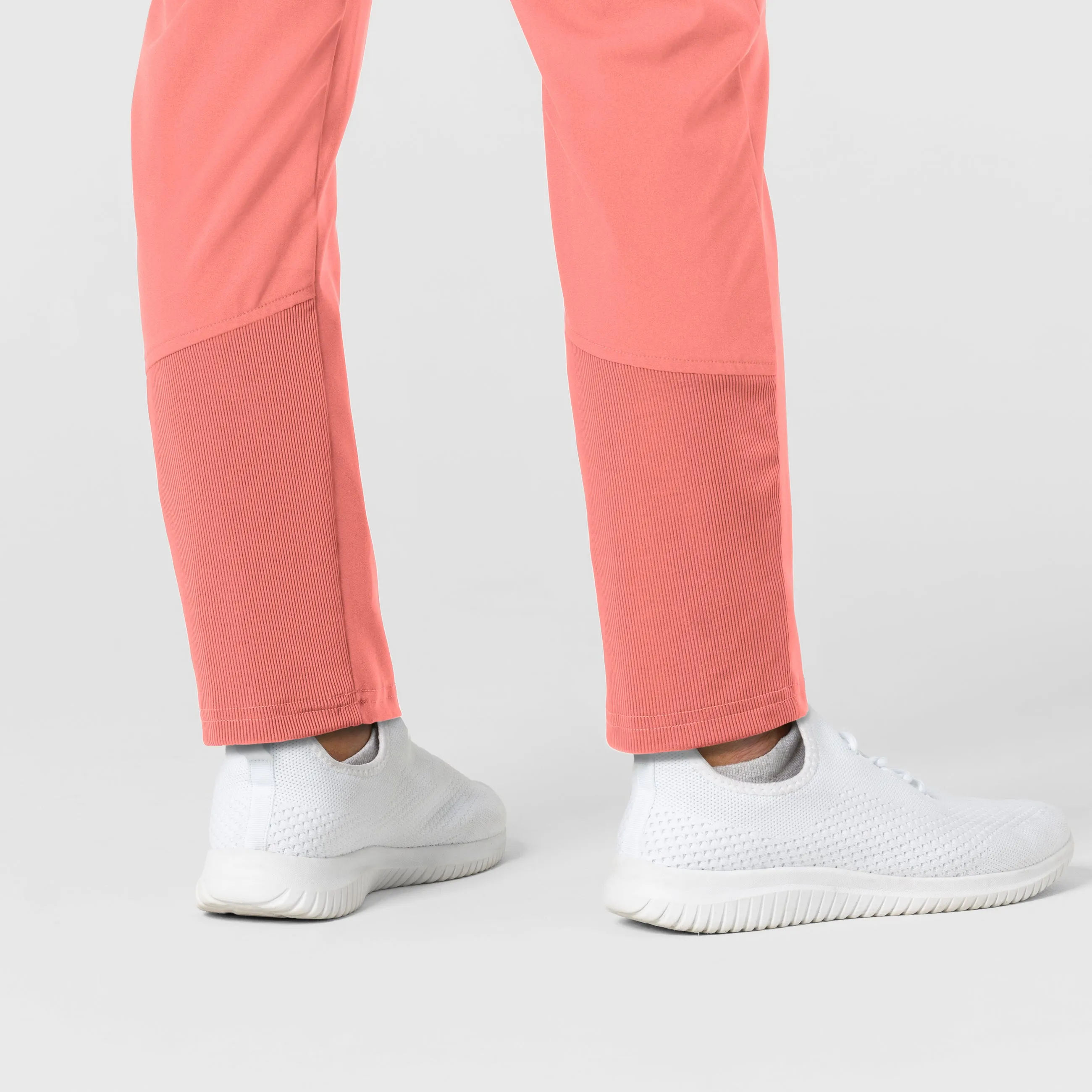 W123 Women's Flex-n-Reach Track Scrub Pant - Paradise Pink