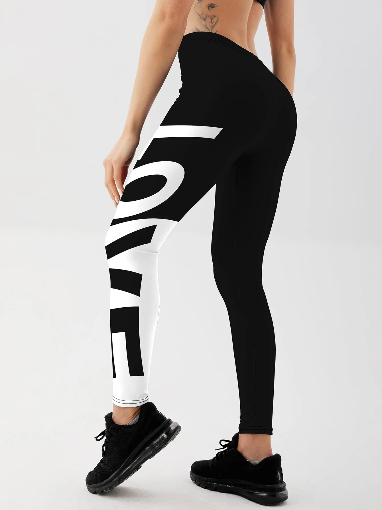 White Love Bound Leggings