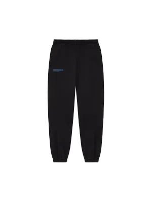 Womens In Conversion Cotton Track Pants—black