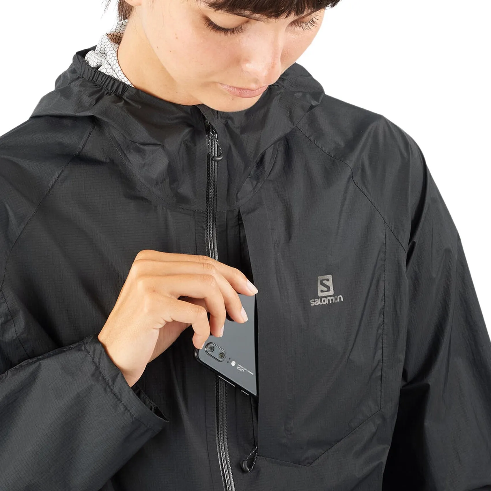 Womens Salomon Waterproof Bonatti Jacket