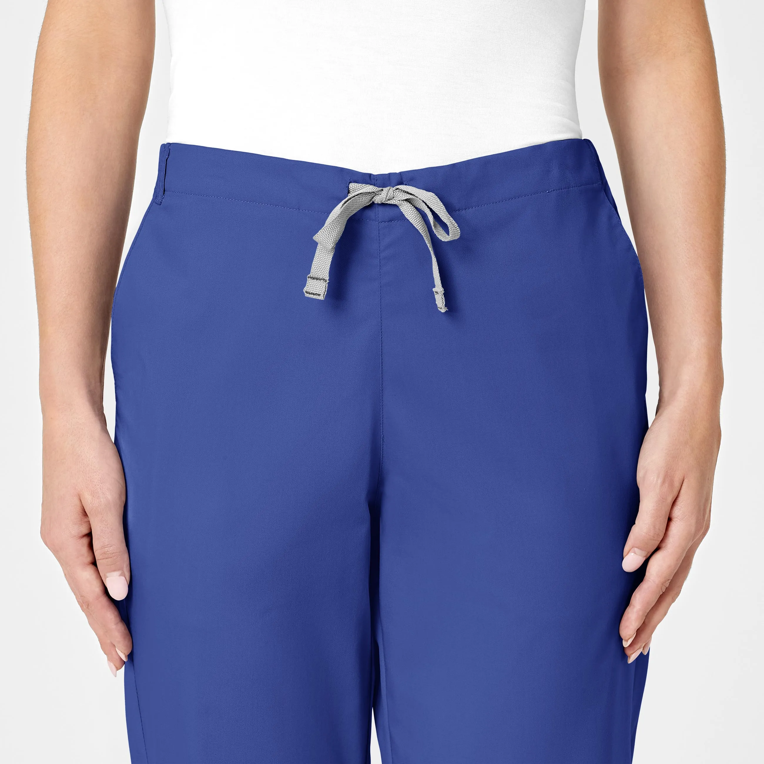WonderWORK Women's Flare Leg Scrub Pant - Galaxy Blue