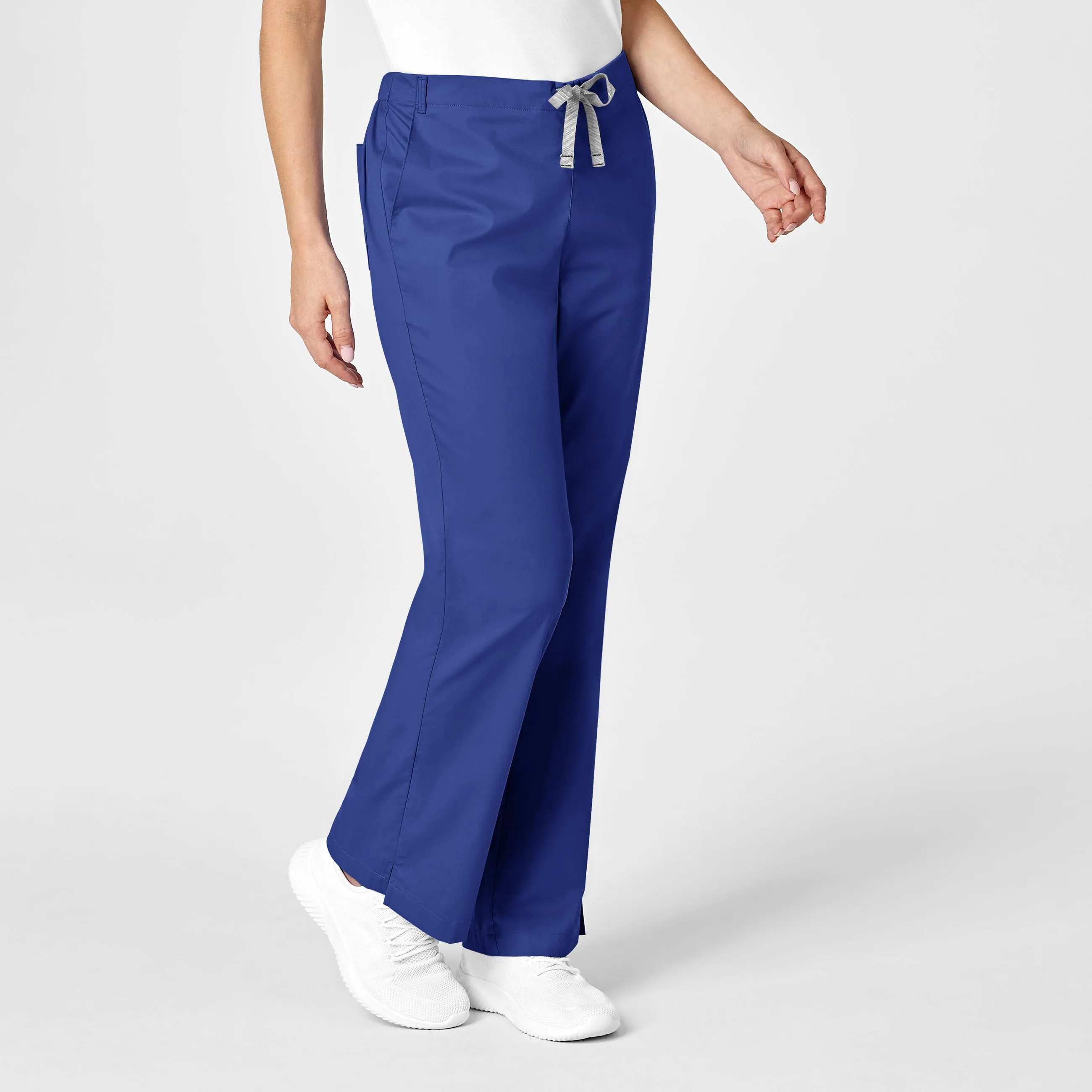 WonderWORK Women's Flare Leg Scrub Pant - Galaxy Blue