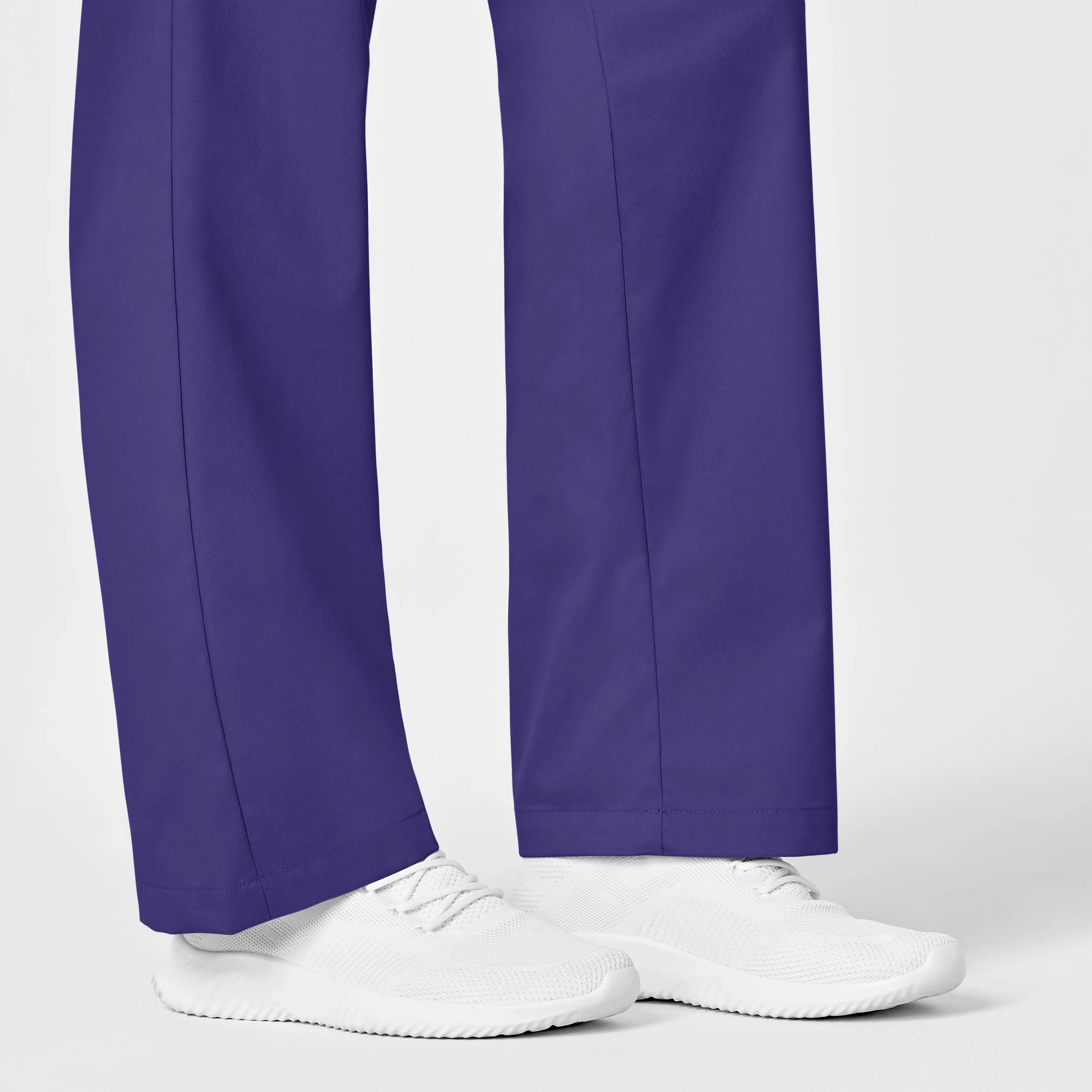 WonderWORK Women's Pull-On Cargo Scrub Pant - Grape