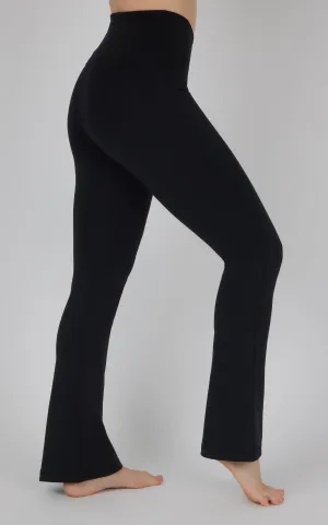 Yogalicious Lux Crossover Waist Flared Leg Pant