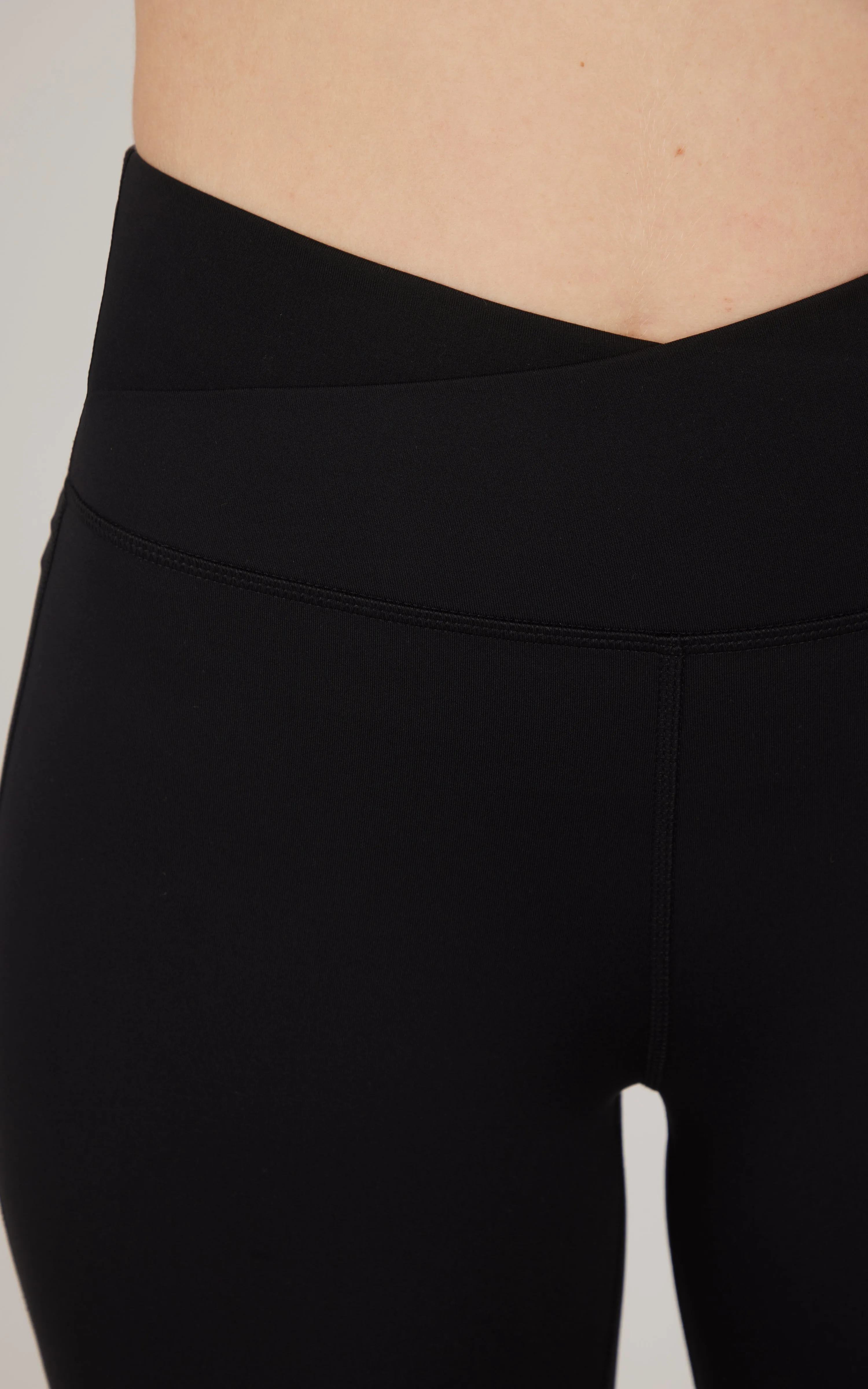 Yogalicious Lux Crossover Waist Flared Leg Pant